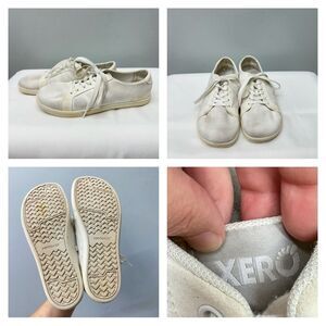 Xero Shoes‎ Dillon zero drop foot shaped white athletic shoes women's 9.5